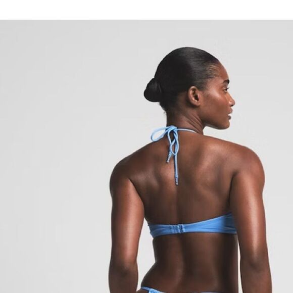 SKIMS NWT signature swim U wire halter top S - Picture 4 of 9